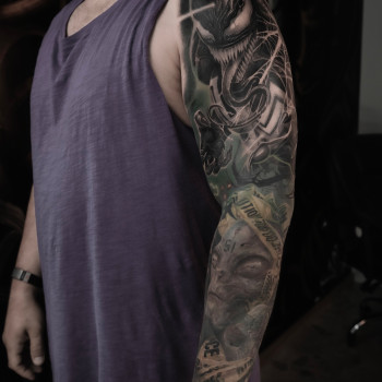 Кольорове тату Colour tattoo