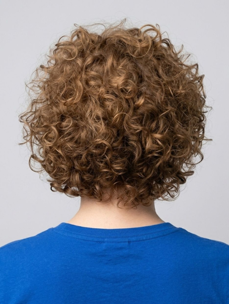 Женская стрижка на короткие волосы кудрявые, фото - Студия красоты HAIRVICTORY
