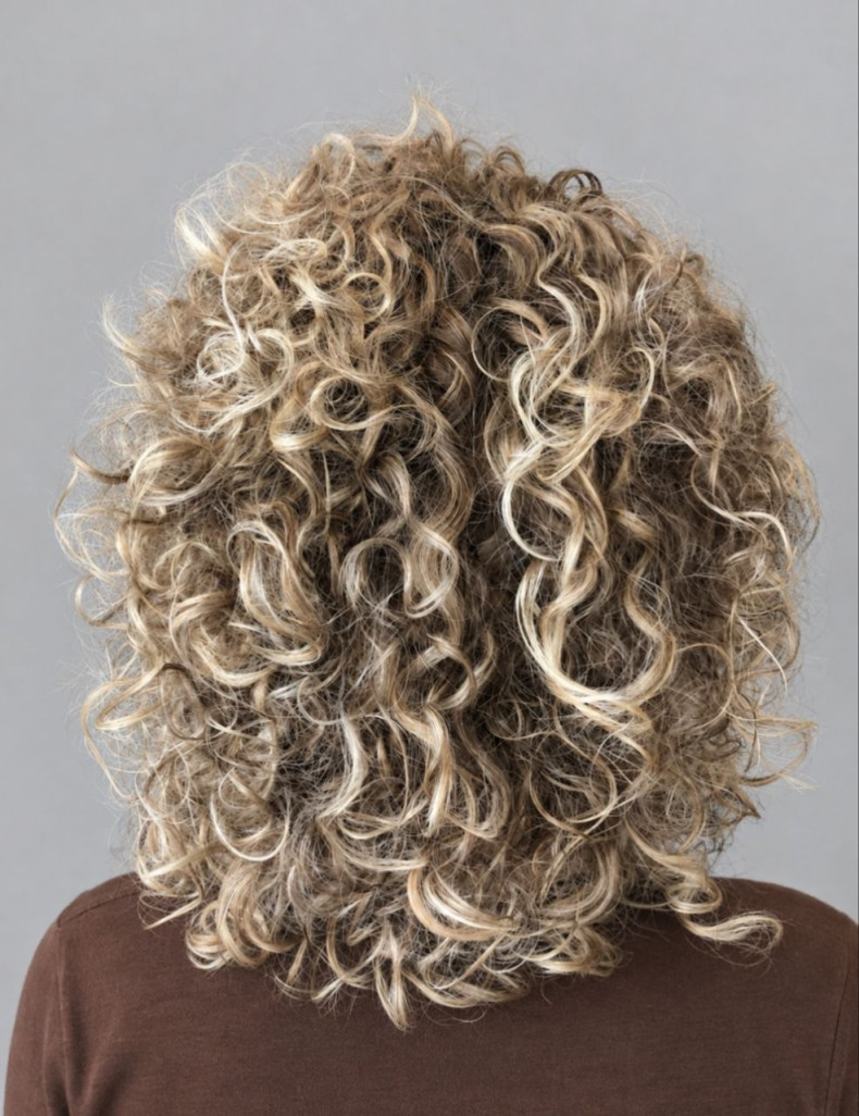 Стрижка на середнє волосся жіноча блонд, фото - Студія краси HAIRVICTORY