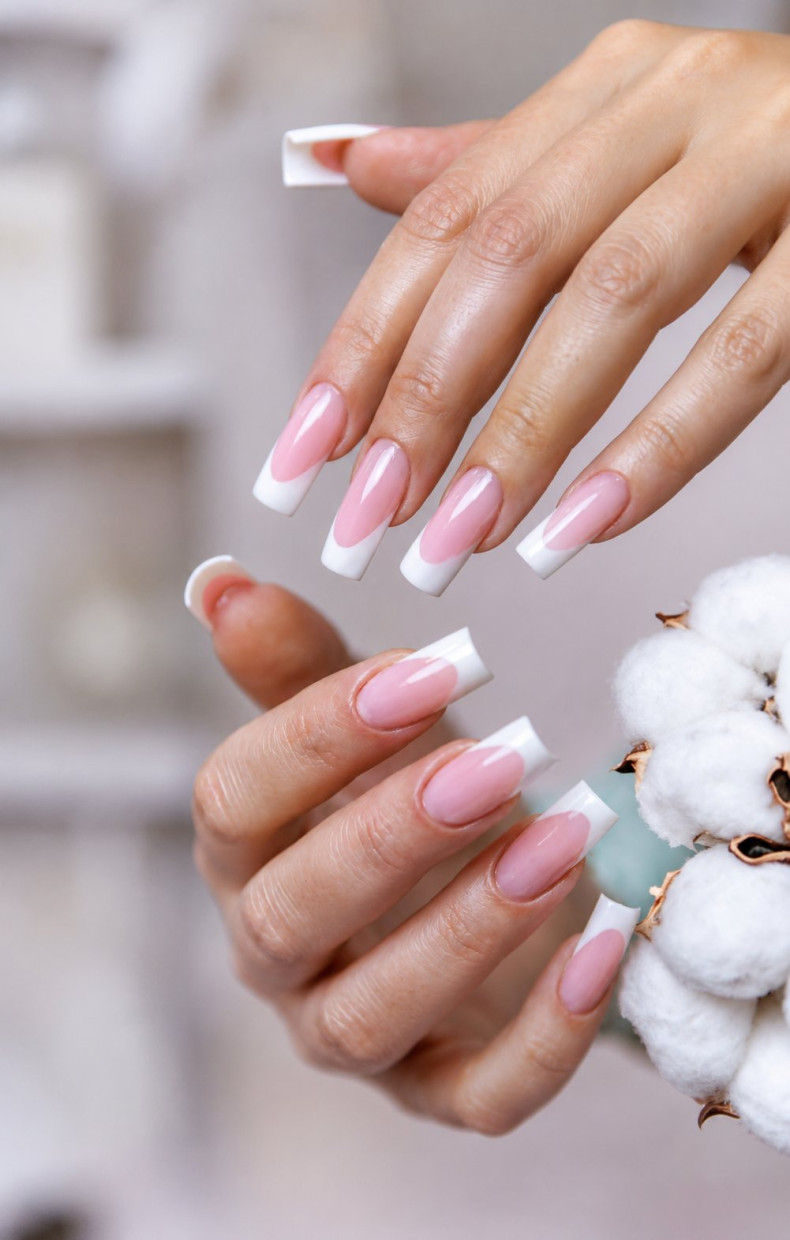 Манікюр гель лак комплекс з нарощуванням, фото - Нігтьова студія La Rose Beauty Space