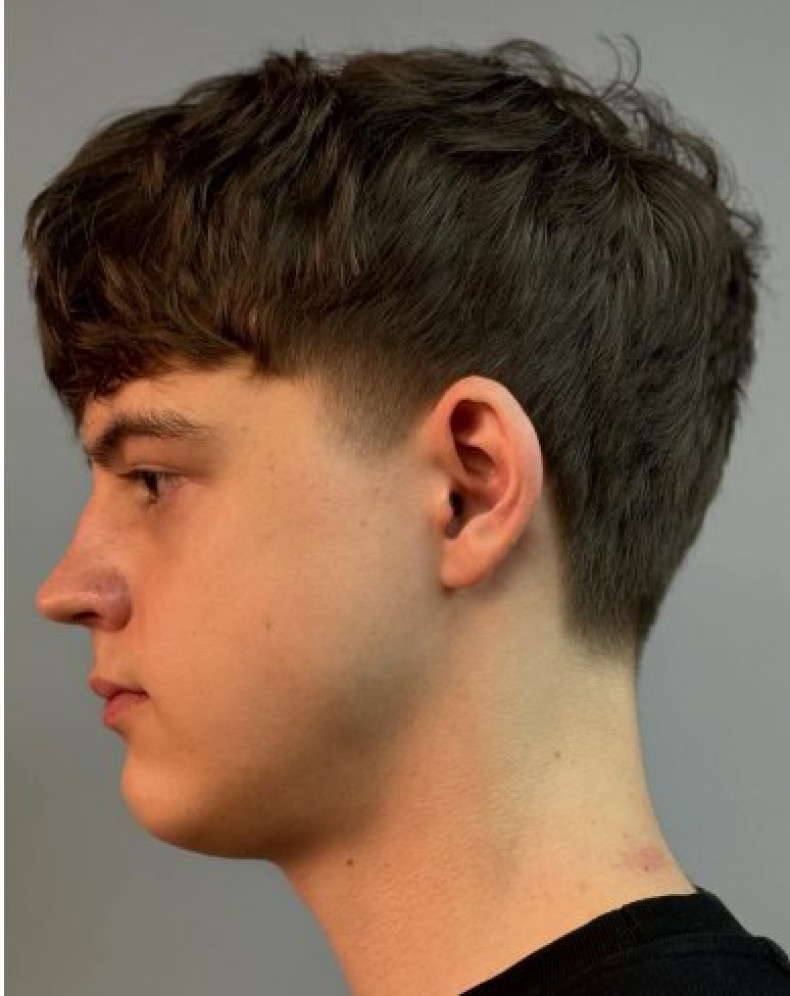 Мужская стрижка кроп на короткие волосы, фото - Барбершоп Sharp Blade