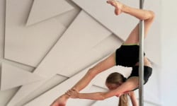 Тренировка Pole Dance для начинающих и продолжающих Фітнес клуби TrioDance Кривий Ріг