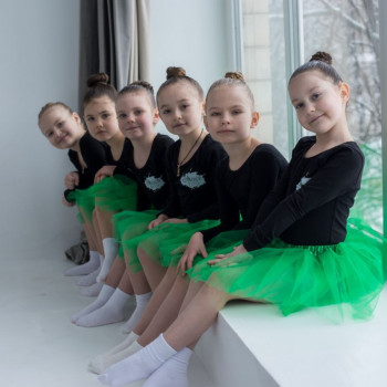 Маленькі учениці студії TrioDance Baby Dance.