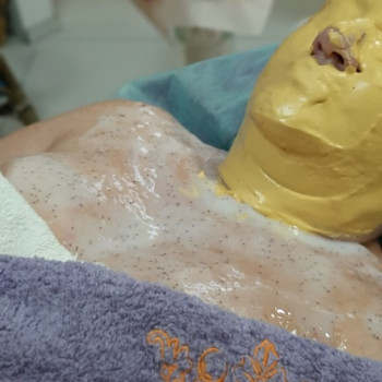 Золоте Spa для обличчя+ ухід для декольте