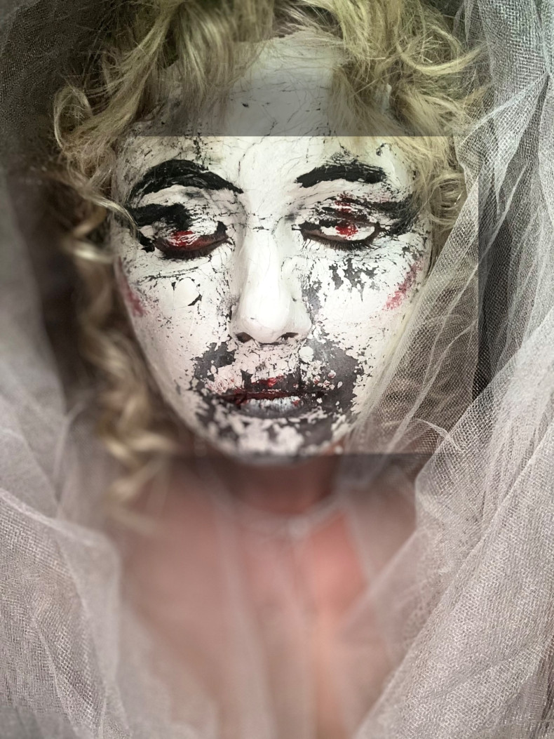 Макияж на Хэллоуин необычный для фотосессии, фото - Визажист Інна Коханюк