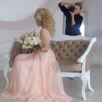 Свадебная прическа
                    Визажист Марина Живченко Николаев