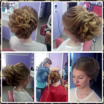 Свадебная прическа
                    Визажист Марина Живченко Николаев