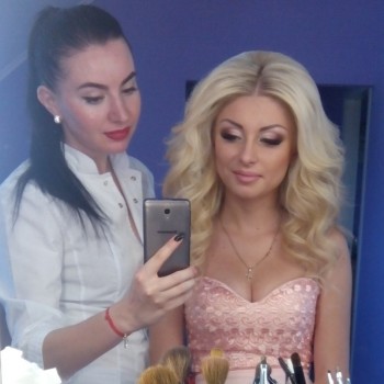 Свадебная прическа
                    Визажист Марина Живченко Николаев