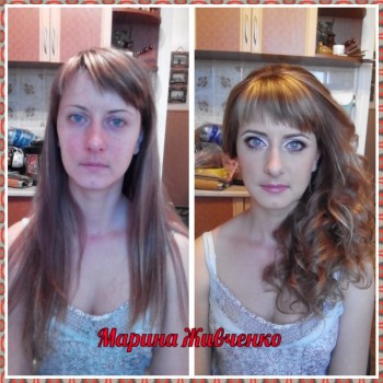 Вечерняя прическа
                    Визажист Марина Живченко Николаев