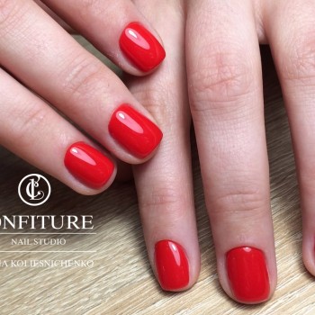 Однотонное покрытие LUXIO
                    Нігтьова студія CONFITURE Миколаїв