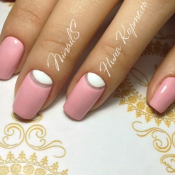 Наращивание ногтей: выкладной френч
                    Нігтьова студія CONFITURE Миколаїв