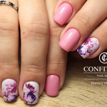 Сложная роспись ногтей
                    Нігтьова студія CONFITURE Миколаїв