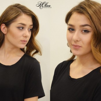 Окрашивание + коррекция бровей
                    Бровист Ксения Николаев