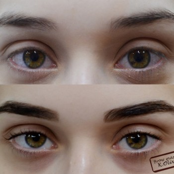 Окрашивание + коррекция бровей
                    Бровист Ксения Николаев