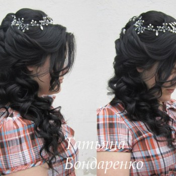 Вечерние прически
                    Перукар Татьяна Бондаренко Миколаїв