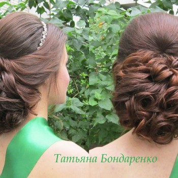 Вечерние прически
                    Перукар Татьяна Бондаренко Миколаїв