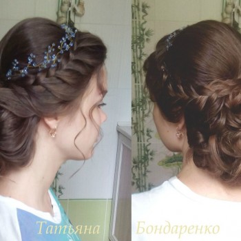 Вечерние прически
                    Перукар Татьяна Бондаренко Миколаїв