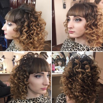 Укладка волос
                    Визажист Ольга Хижниченко Николаев