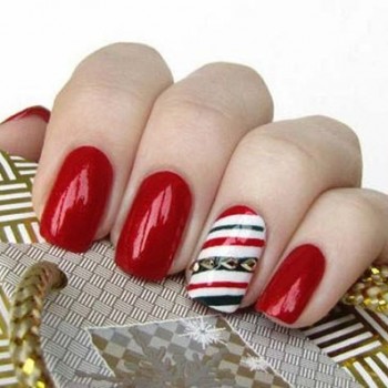 Покрытие обычным лаком
                    Нігтьова студія CeNDi Львов