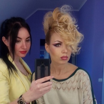 Свадебная прическа
                    Визажист Марина Живченко Николаев