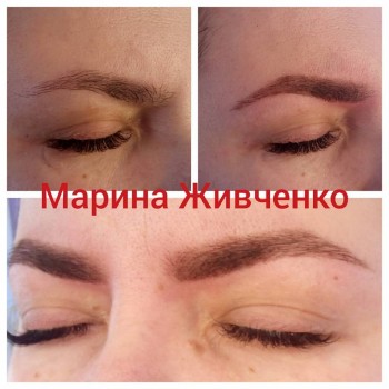 Коррекция бровей
                    Візажист Марина Живченко Миколаїв