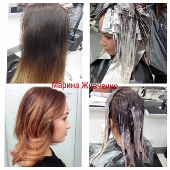 Окрашивание волос
                    Візажист Марина Живченко Миколаїв
