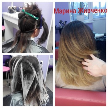 Окрашивание волос
                    Візажист Марина Живченко Миколаїв