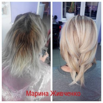 Окрашивание волос
                    Візажист Марина Живченко Миколаїв