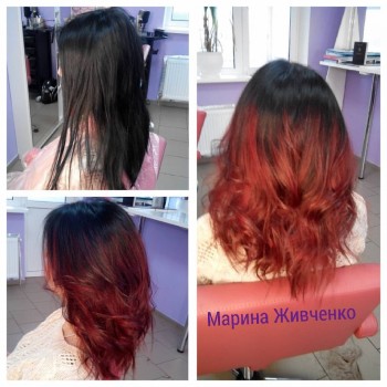Окрашивание волос
                    Візажист Марина Живченко Миколаїв