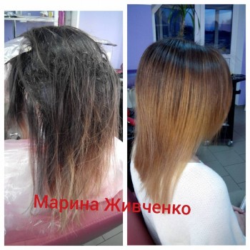 Окрашивание волос
                    Візажист Марина Живченко Миколаїв