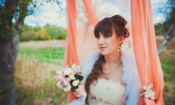 Свадебная прическа Візажист Ирина Чефранова Вінниця