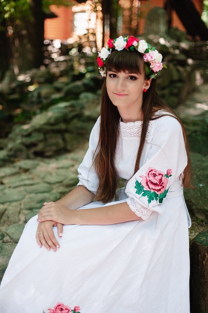 Фотосесія на природі в українському стилі жіночна, фото - Візажист Ирина Орленко