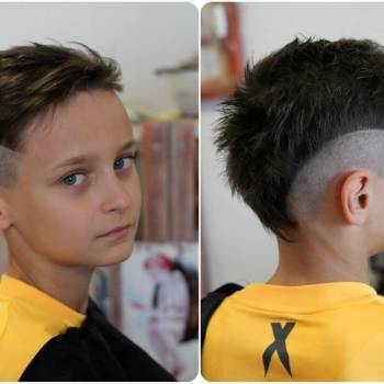 Чоловіча стрижка дитяча, фото -  Цирюльня у Лары