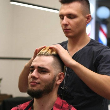 Чоловіча стрижка барбершоп, фото -  Barbershop на Ленина