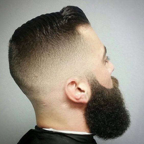Чоловіча стрижка фейд андеркат, фото -  Barbershop на Ленина