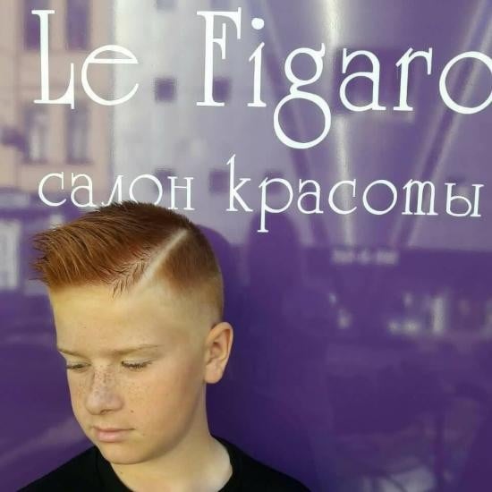 Стрижка на короткие волосы для мальчика фейд, фото -  Le Figaro