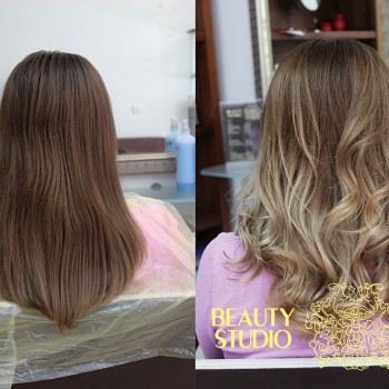 Сложные техники окрашивания: омбре, балаяж, шатуш
                    Салон красоты Beauty Studio Харьков