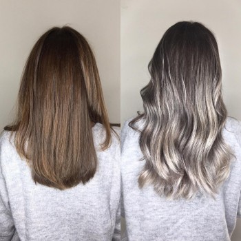 Укладка волос окрашивание, фото -  Performance