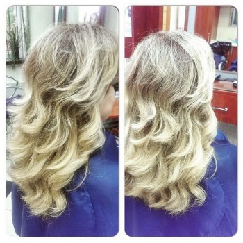 Укладка волос окрашивание оформление бровей, фото -  Марьяж на ул. Закревского, 15