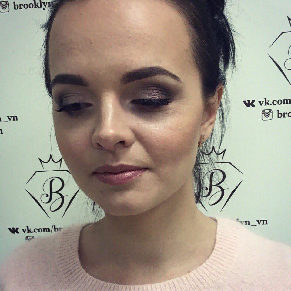 Макияж глаз красивый нежный, фото -  Brooklyn