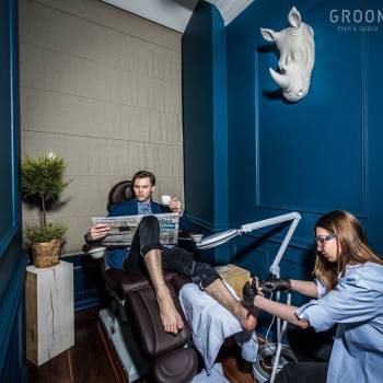 Манікюр оформлення брів лікування стопи, фото -  Groom