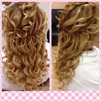 Укладка волосся оформлення брів жіноча зачіска, фото -  Катрин Зефирный