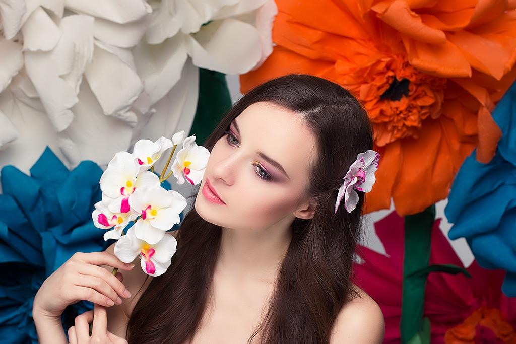 Ніжна фотосесія портретна жіночна, фото -  Diana Trubitsyna