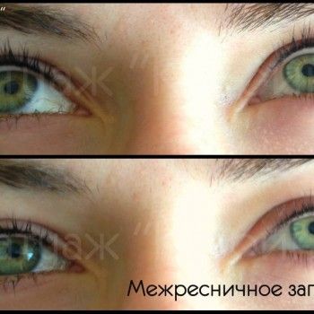 Татуаж глаз перманентный макияж оформление бровей, фото -  Катрин Зефирный