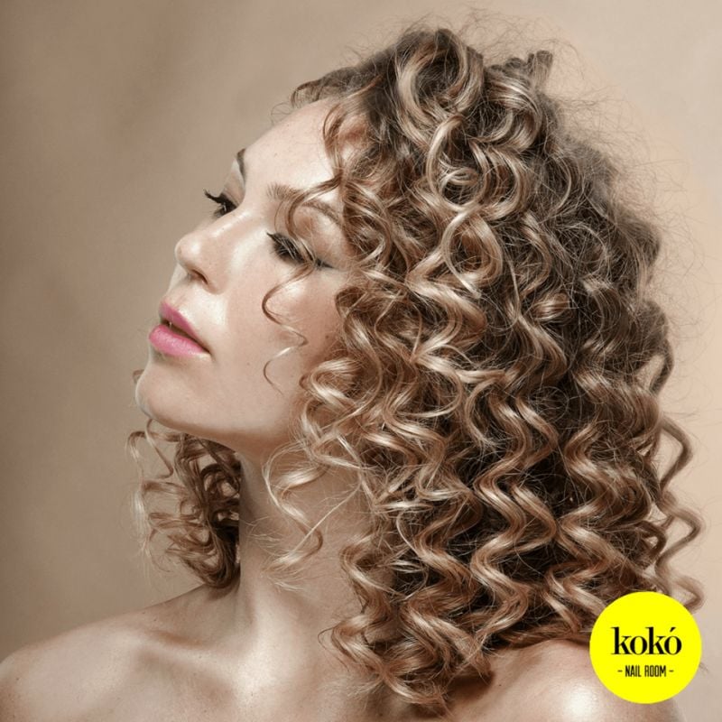 Укладка волос рельефное окрашивание, фото -  KOKO nailroom