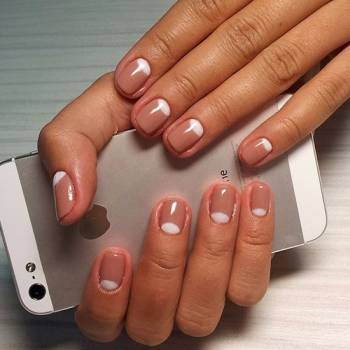 Манікюр оформлення брів нарощеннявій, фото -  Hollywood