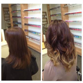 Укладка волос оформление бровей женская прическа, фото -  Бантик