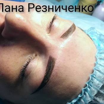 перманентный макияж бровей