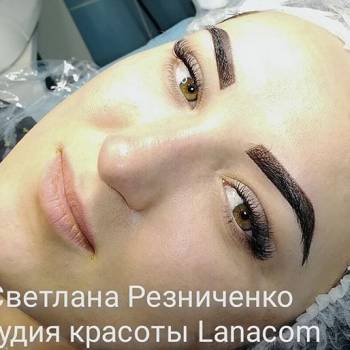 татуаж бровей