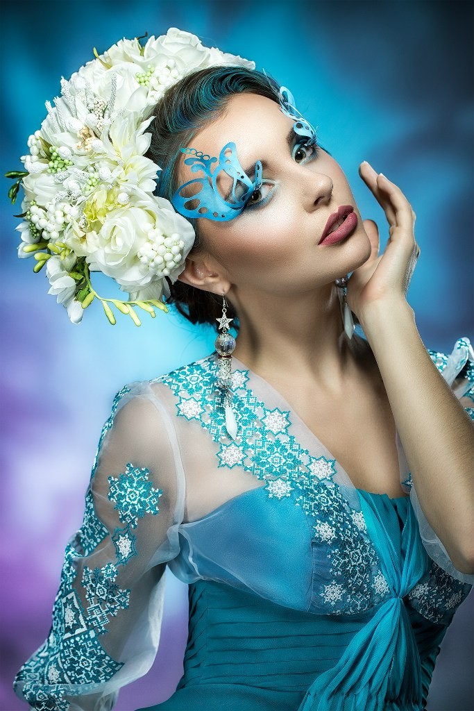 Фотосесія у студії фешн стильна, фото - Візажист Зоряна Зайцева